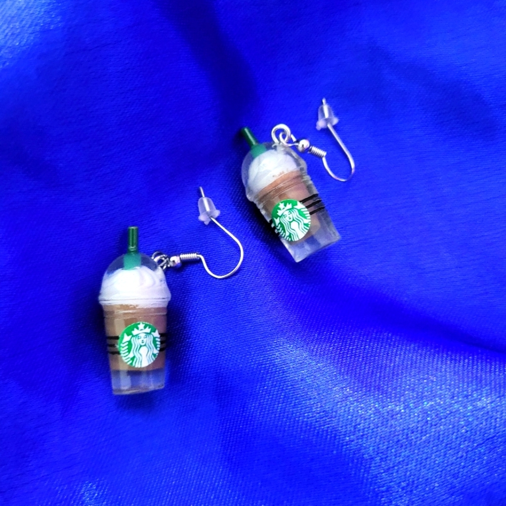 Starbucks Frap Earrings
